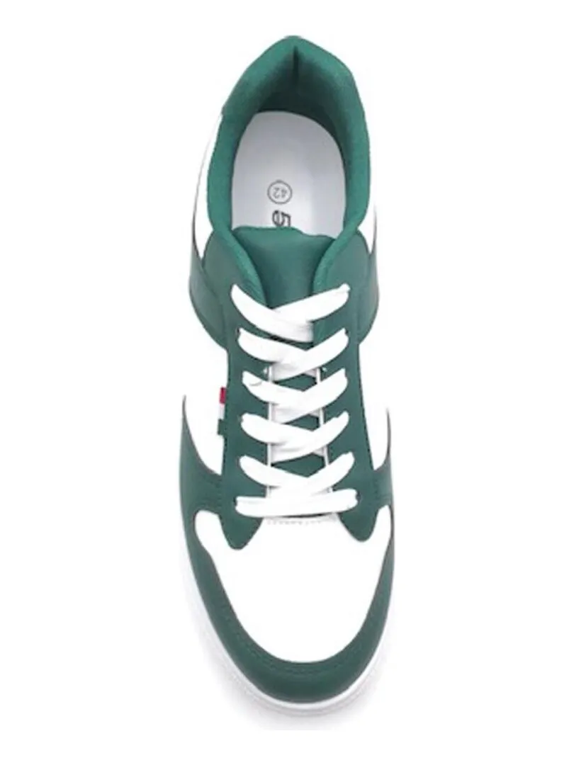baskets Hommes Kebello - Vert