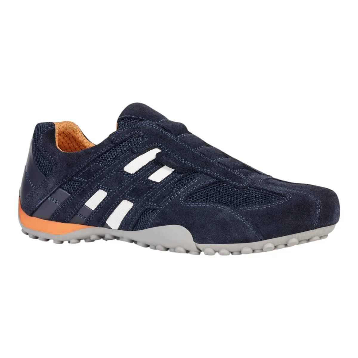 Baskets mode Geox snake bleu