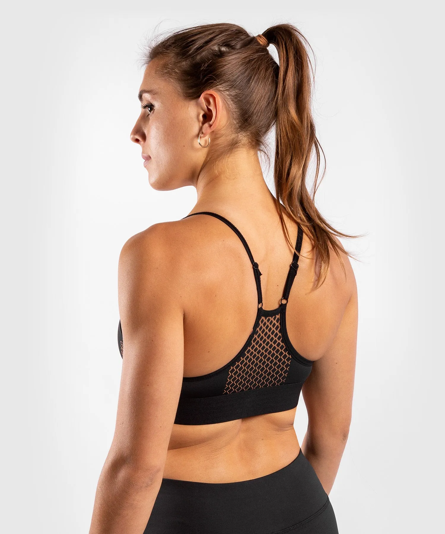 Brassière Femme Venum Tecmo - Noir/Bronze