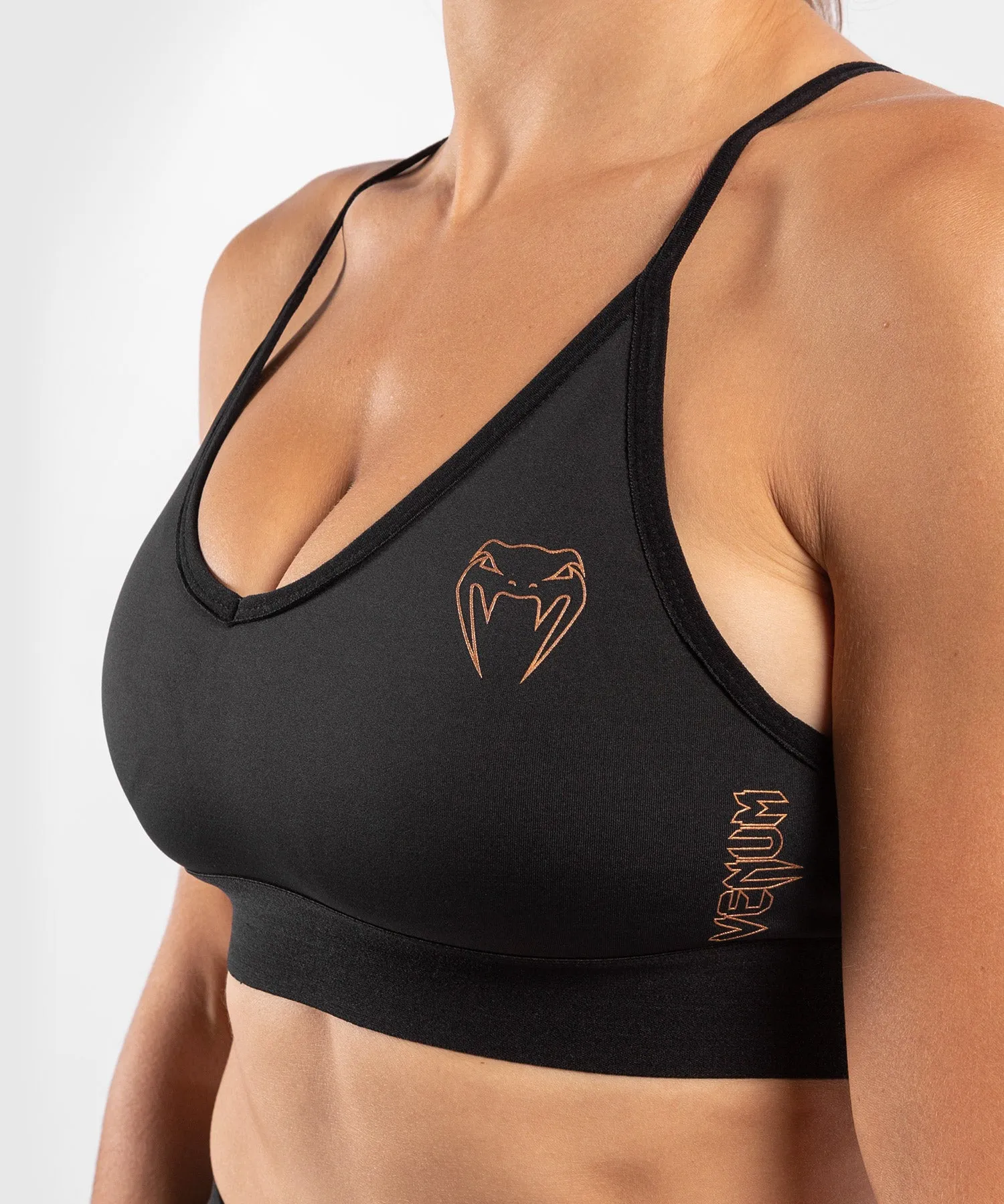 Brassière Femme Venum Tecmo - Noir/Bronze