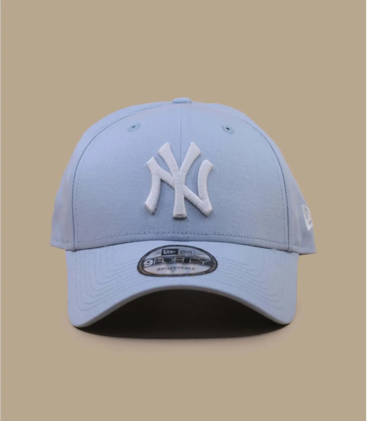 Casquette baseball NY bleu clair - Casquette League Essential 9Forty New York Yankees New Era : Headict