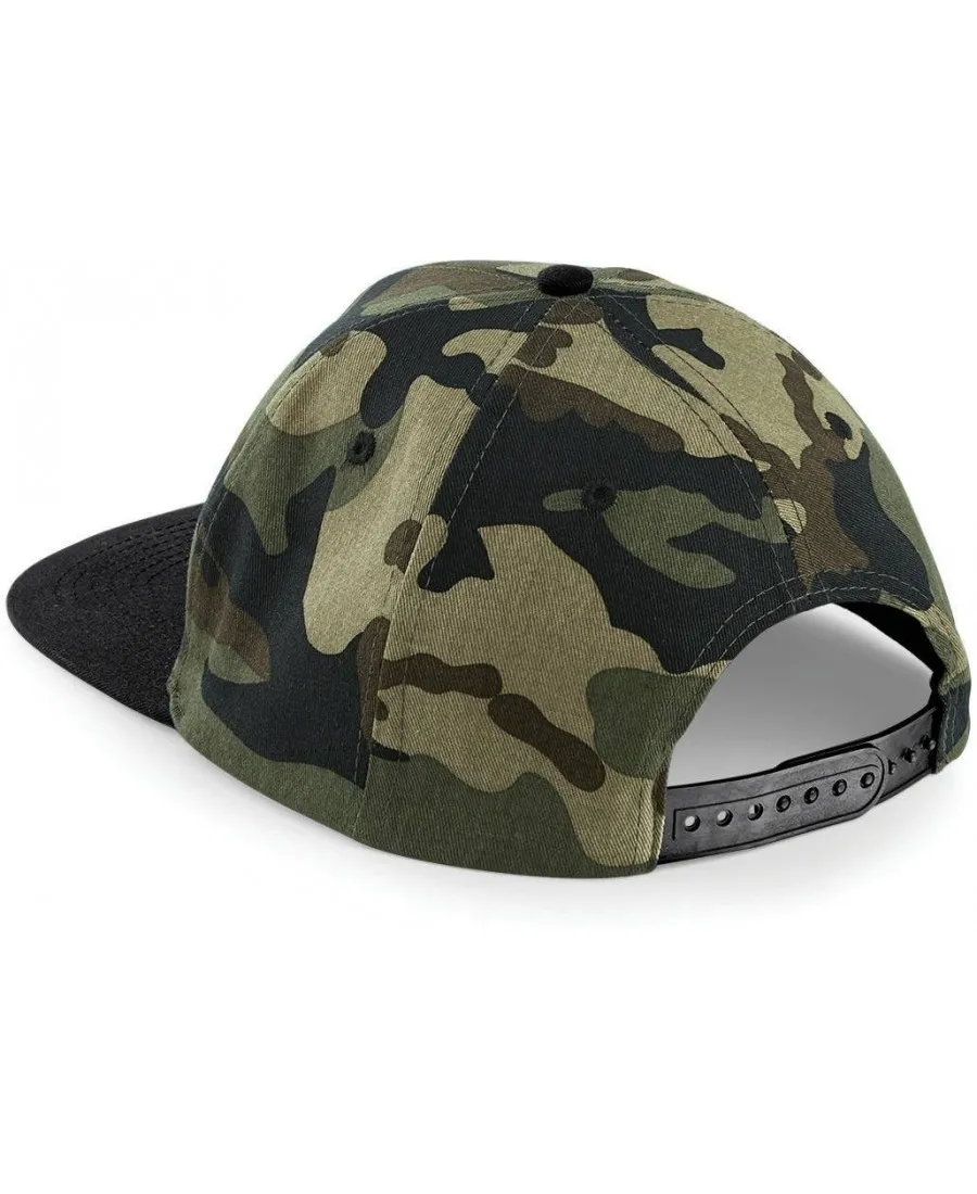 Casquette Brodée Snapback Camo