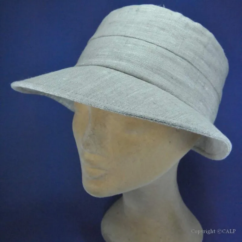 casquette femme en lin trés longue visiére - Achat casquette longue visière