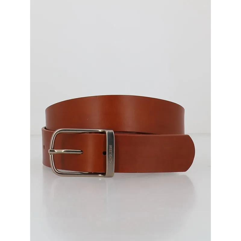 Ceinture basic thin leather marron femme - Salsa jeans | wimod