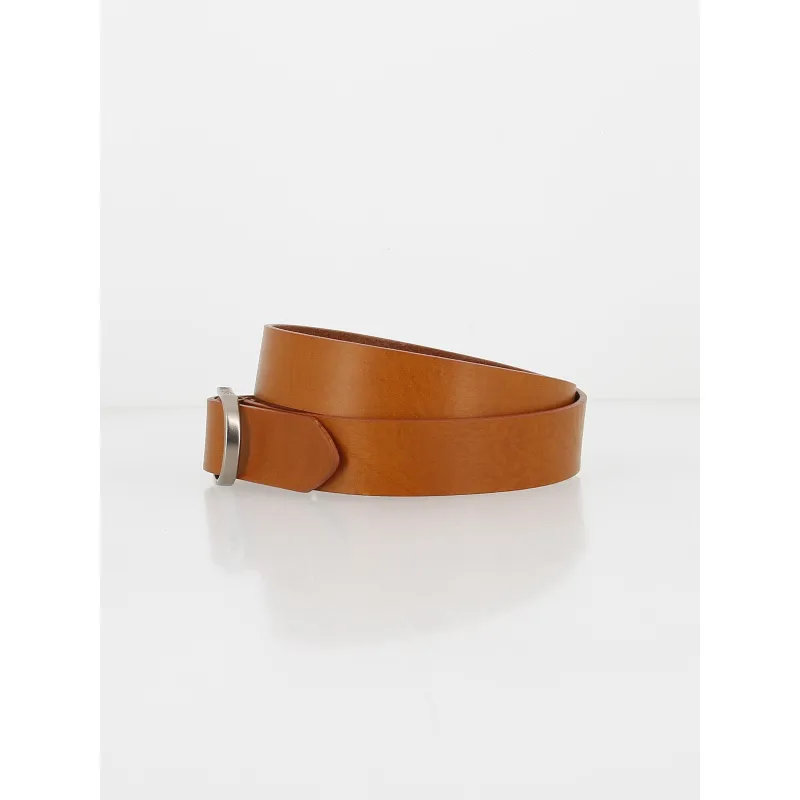 Ceinture basic thin leather marron femme - Salsa jeans | wimod