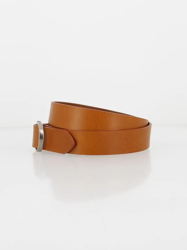 Ceinture basic thin leather marron femme - Salsa jeans | wimod