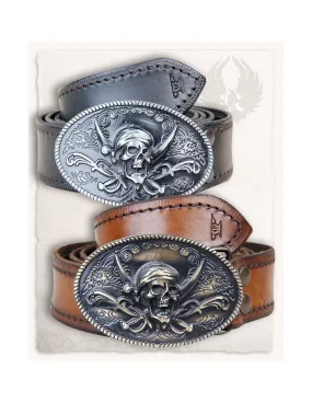 Ceinture en cuir de pirate ⚔️ Boutique Épées