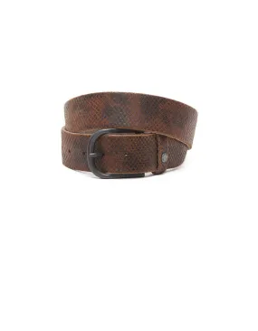 Ceinture imprimée homme