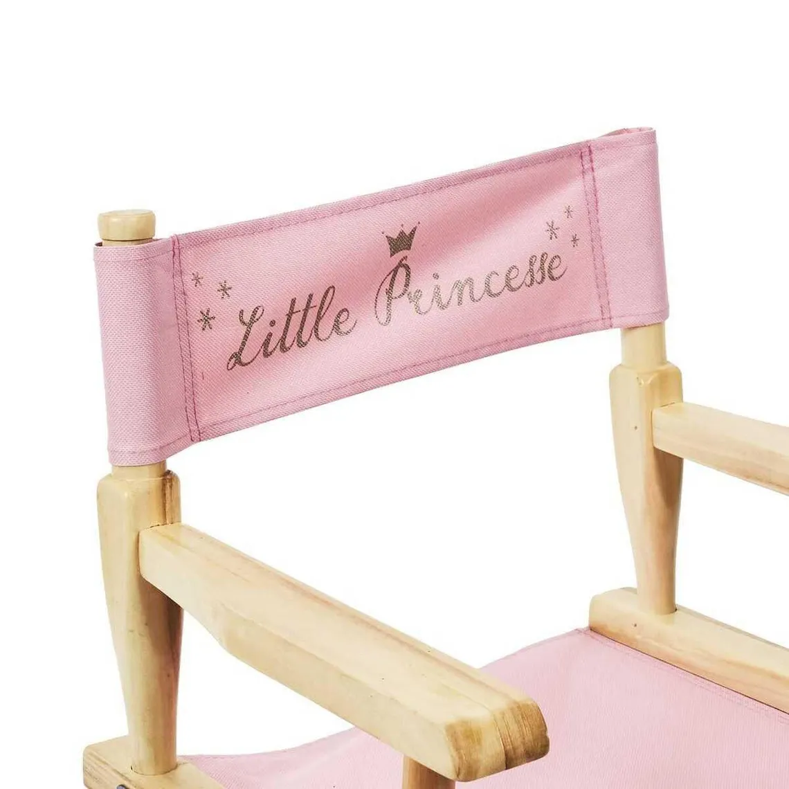 Chaise Directeur Enfant en Bois de Bouleau rose | 3 Suisses