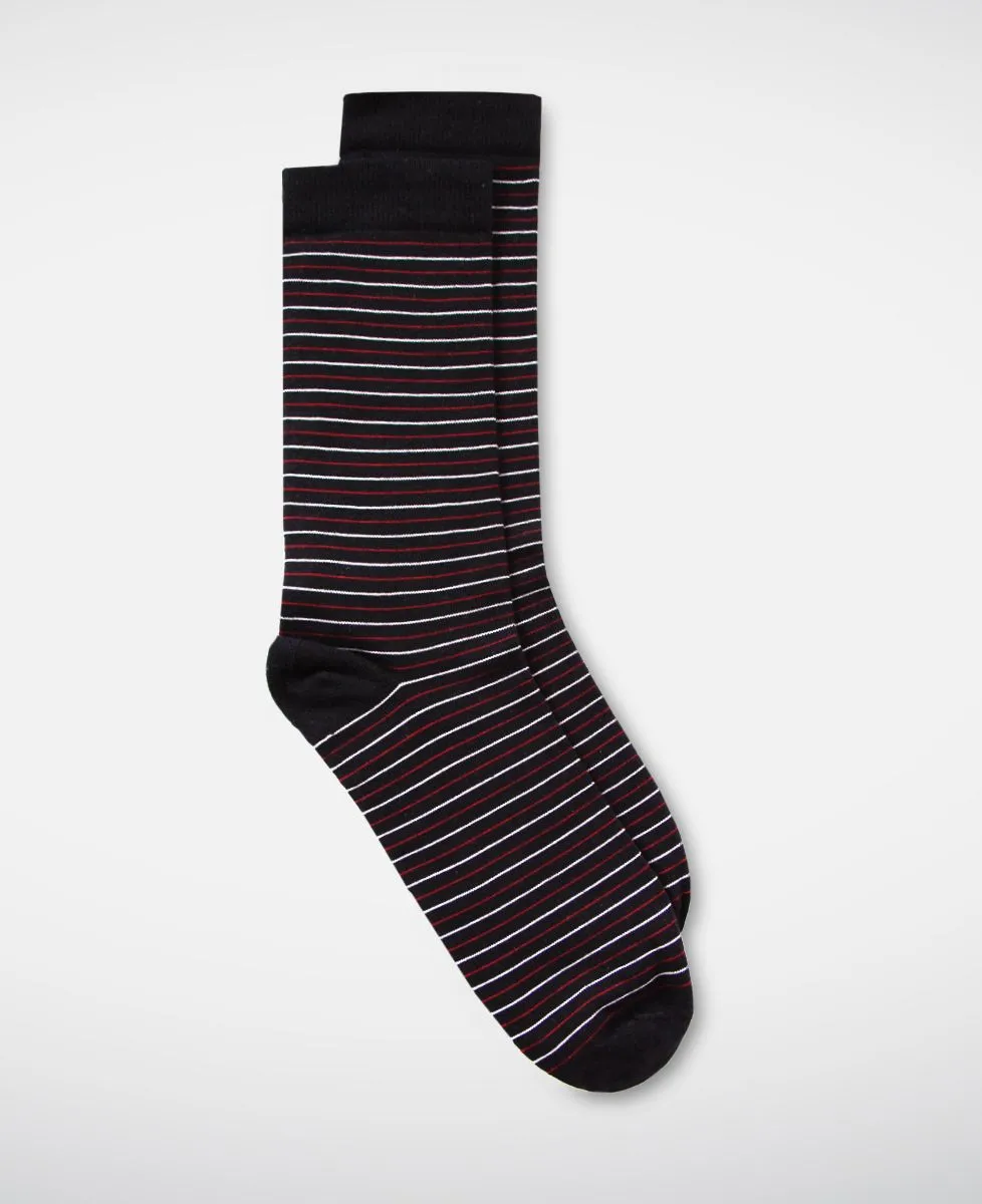 Chaussettes homme Fines rayures