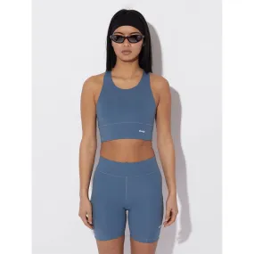 CIRCLE Brassière Level Up Bleu - Brassière de Running Femme