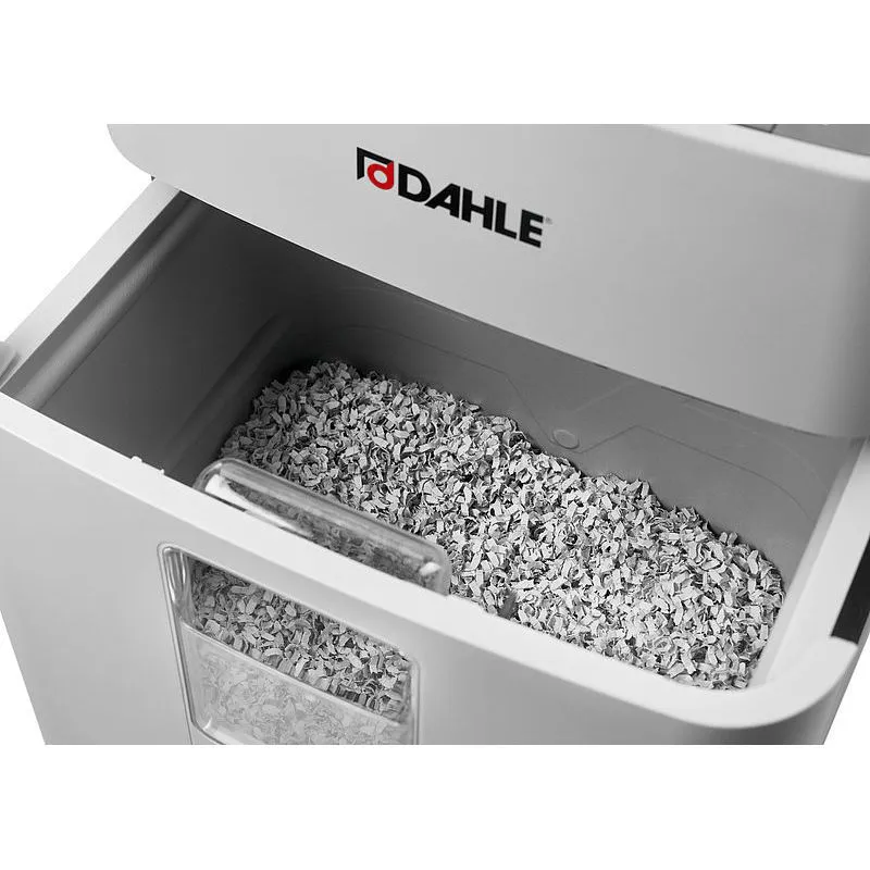 Dahle ShredMATIC 35314 - destructeur de documents coupe croisée - 300 feuilles - Corbeille 40 litres
