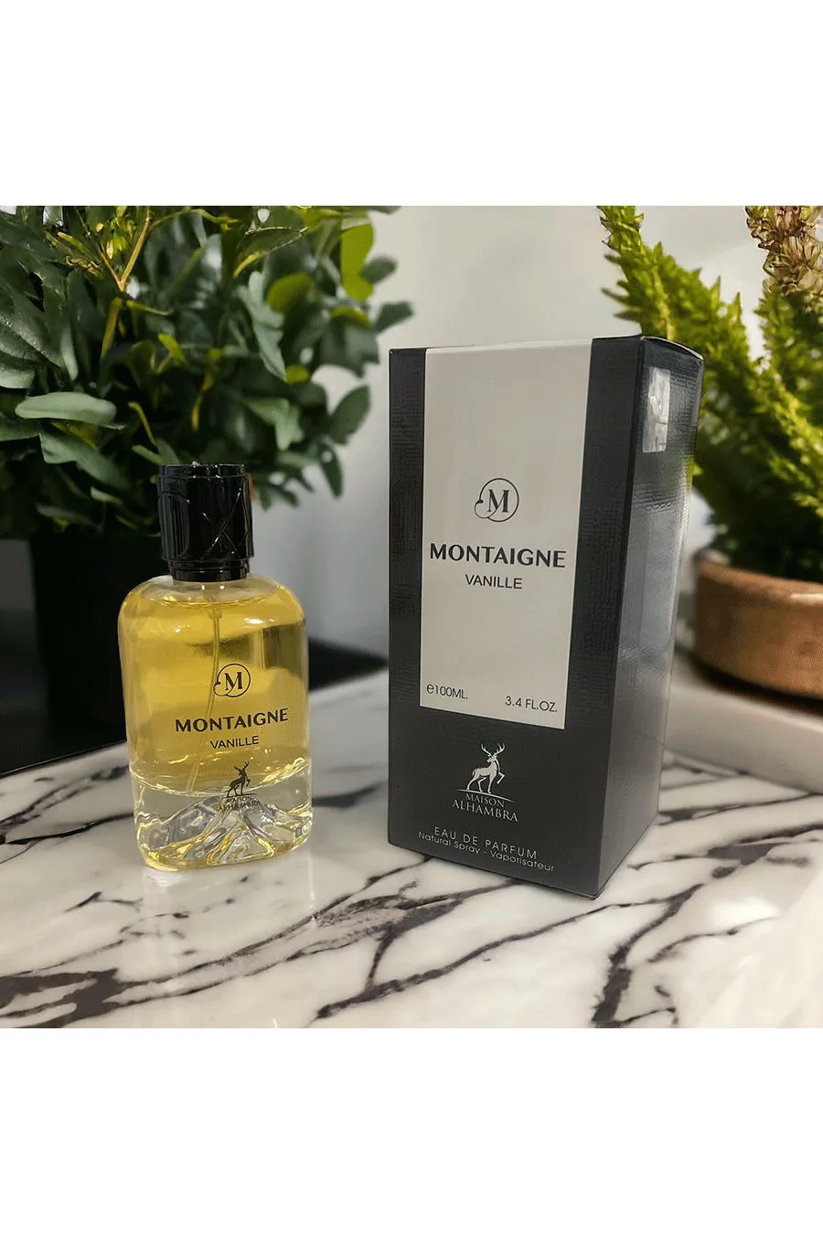 Eau de parfum Montaigne Vanille maison Alhambra 100ml