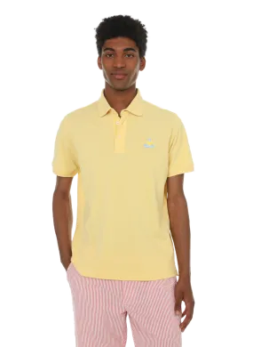 FACONNABLE  Polo avec écusson logo - Jaune
