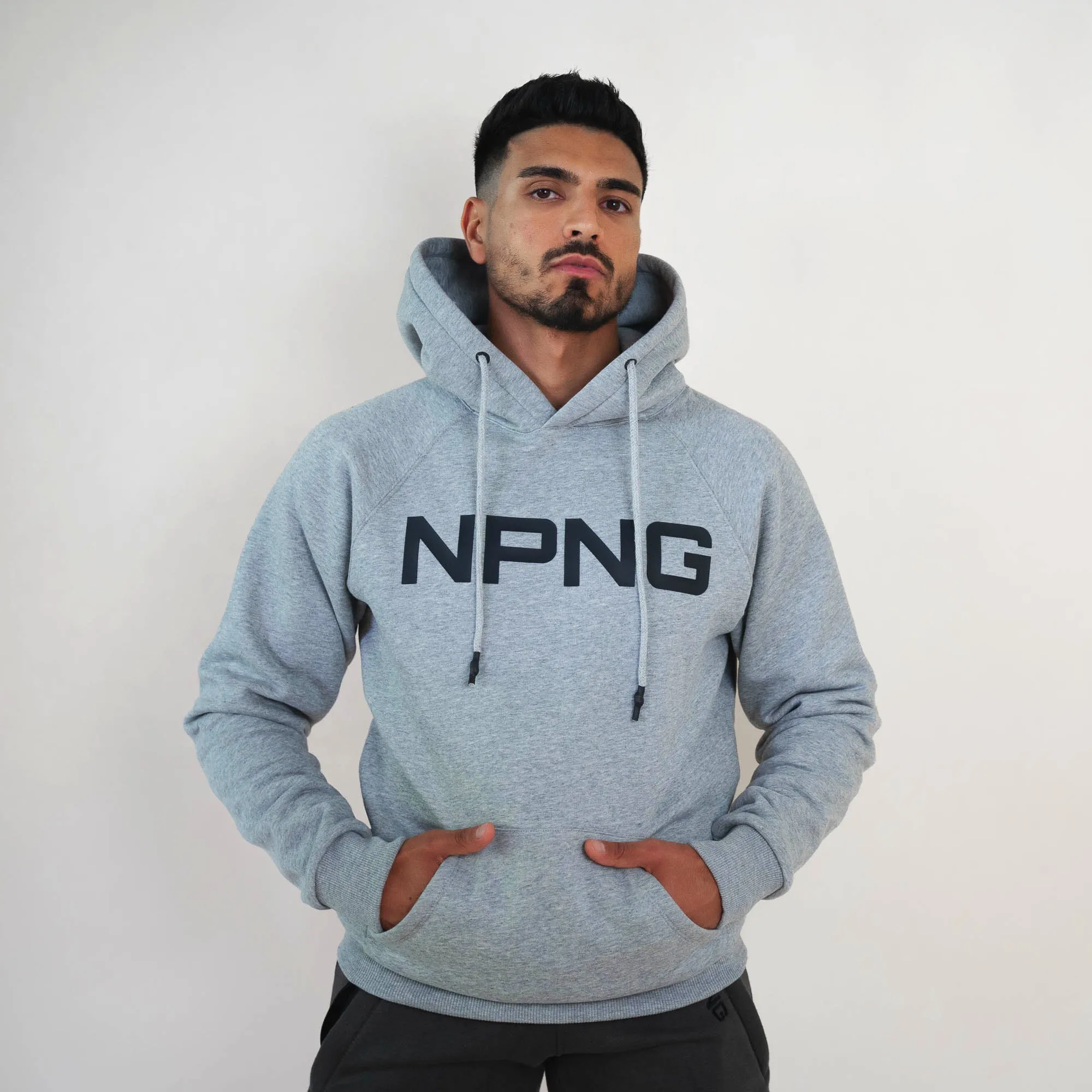 Hoodie Brick Grey