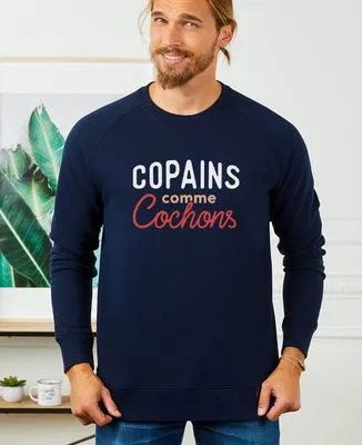 Hoodie homme Copains comme cochons