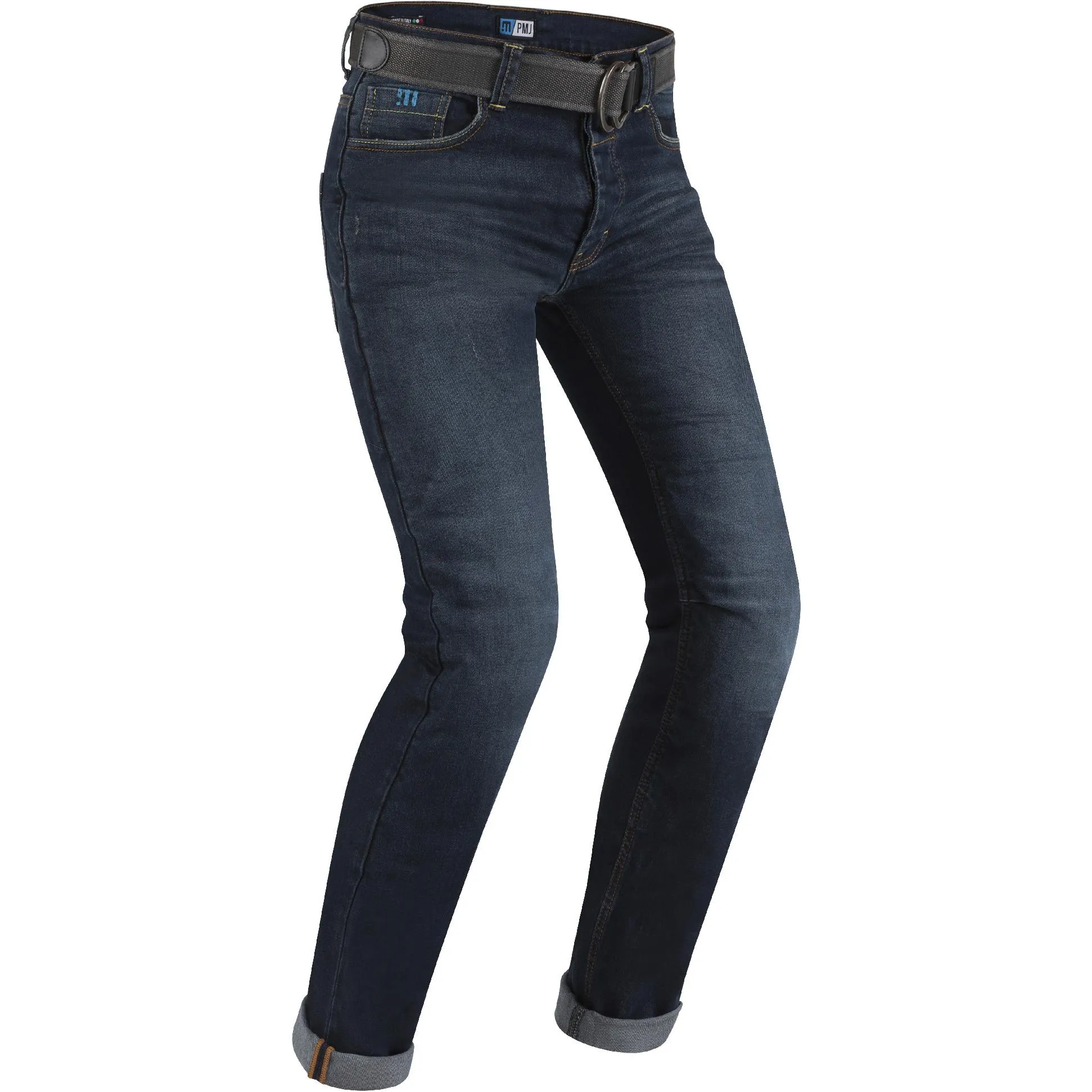 Jeans CAFERACER PMJ BLEU - MAXXESS.FR, Jeans moto
