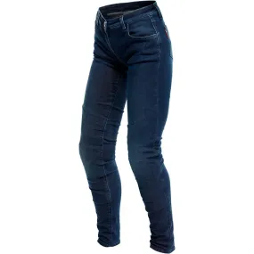 Jeans DENIM BRUSHED SKINNY LADY TEX DAINESE bleu - MAXXESS.FR, Jeans moto