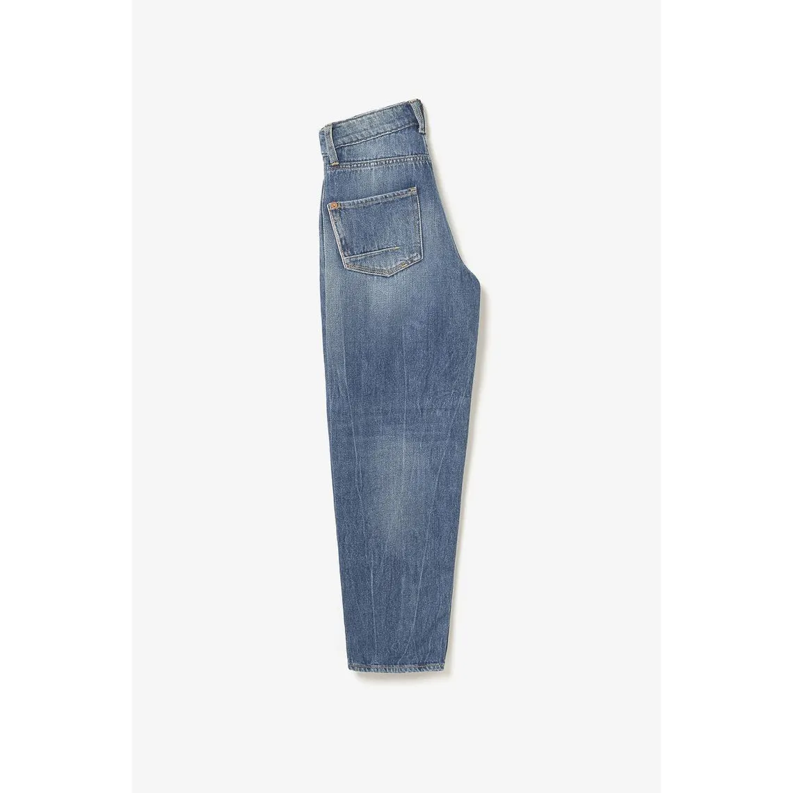 Jeans loose, large ARNAU, longueur 34 bleu en coton | 3 Suisses