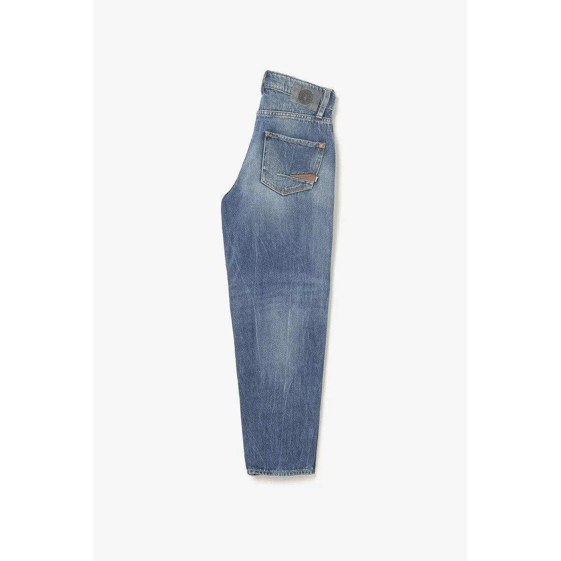 Jeans loose, large ARNAU, longueur 34 bleu en coton | 3 Suisses