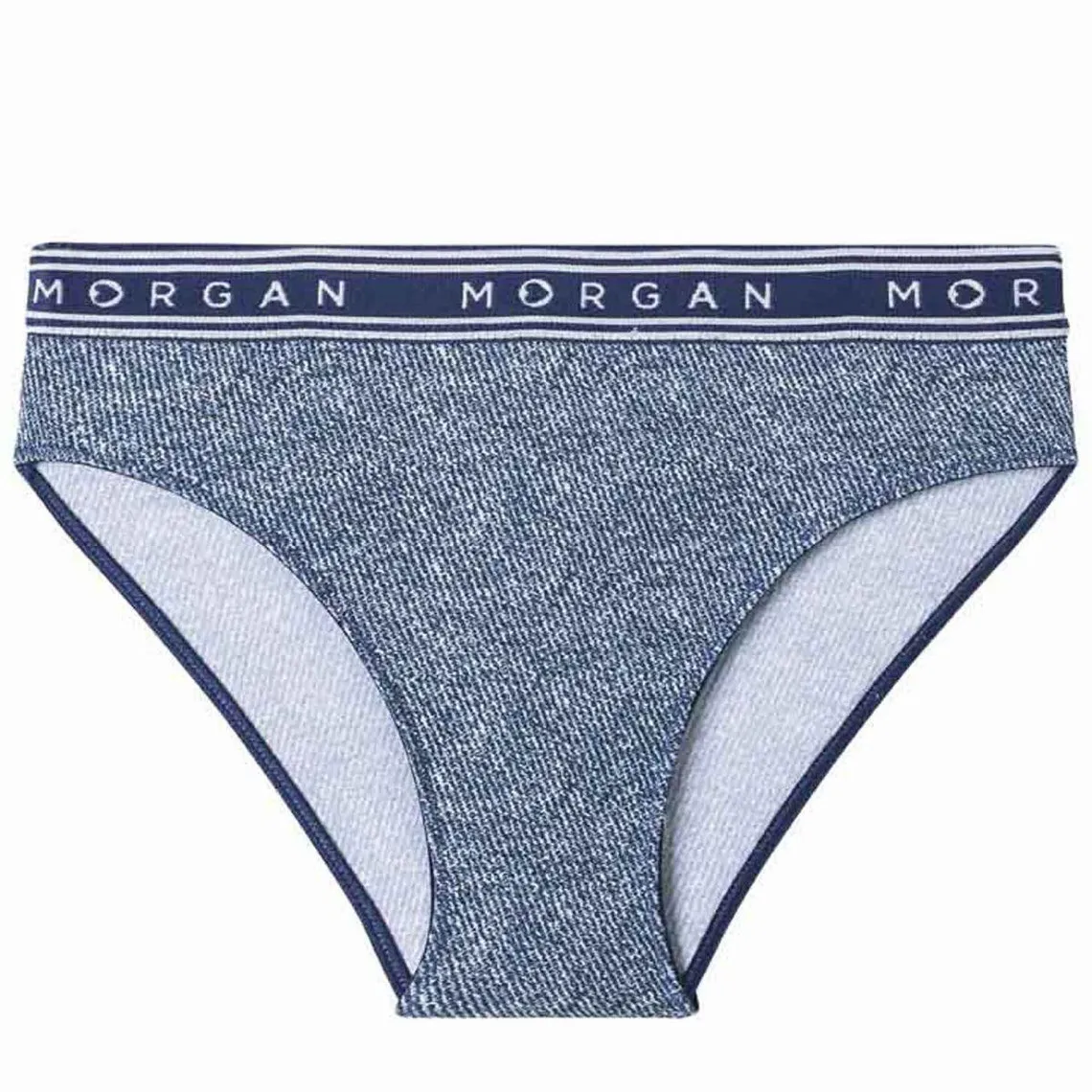 Lot de 2 culottes - Blanc/Bleu Morgan Lingerie | 3 Suisses