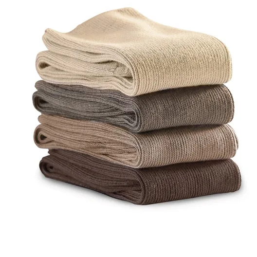 Lot de 4 paires de chaussettes Assorties beige - taille 43/46