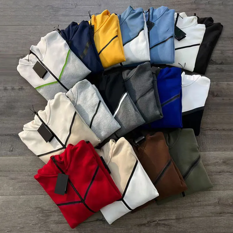 Mejor Precio En A Granel Tech Fleece Survêtement Femmes Hommes À Manches Longues Survêtement Ensemble Tireurs Polo Survêtement E