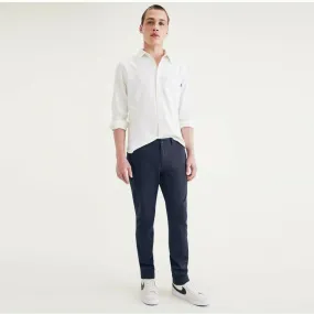 Pantalon chino skinny California bleu marine en coton Dockers - Pantalon Homme sur MenCorner