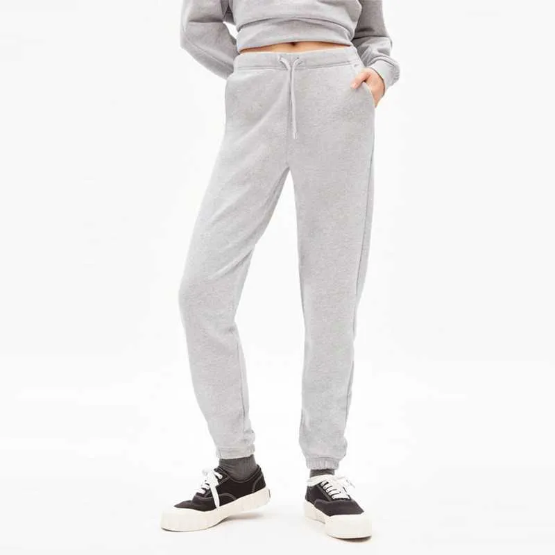 Pantalon de Survêtement Gris Chiné