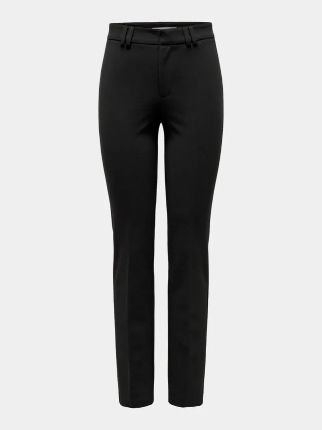 Pantalon tailoring peach noir femme - Only | wimod