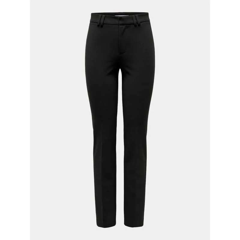 Pantalon tailoring peach noir femme - Only | wimod