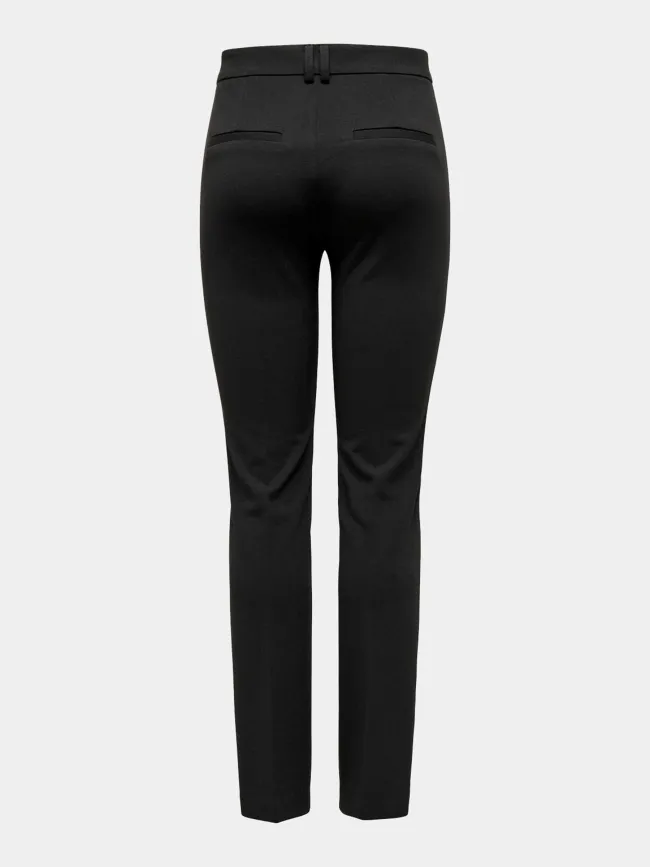 Pantalon tailoring peach noir femme - Only | wimod