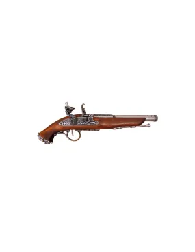 Pistolet à percussion pirate, XVIIIe siècle ⚔️ Boutique Épées