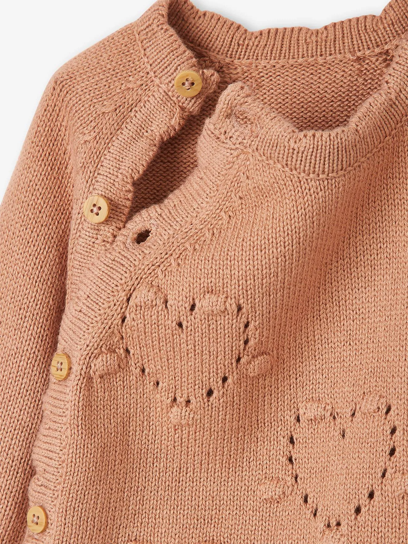 Pull brassière bébé naissance noisette - Vertbaudet