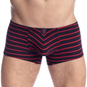 Querelle De Brest - Mini boxer Push Up bleu marine et rouge - L'Hom...