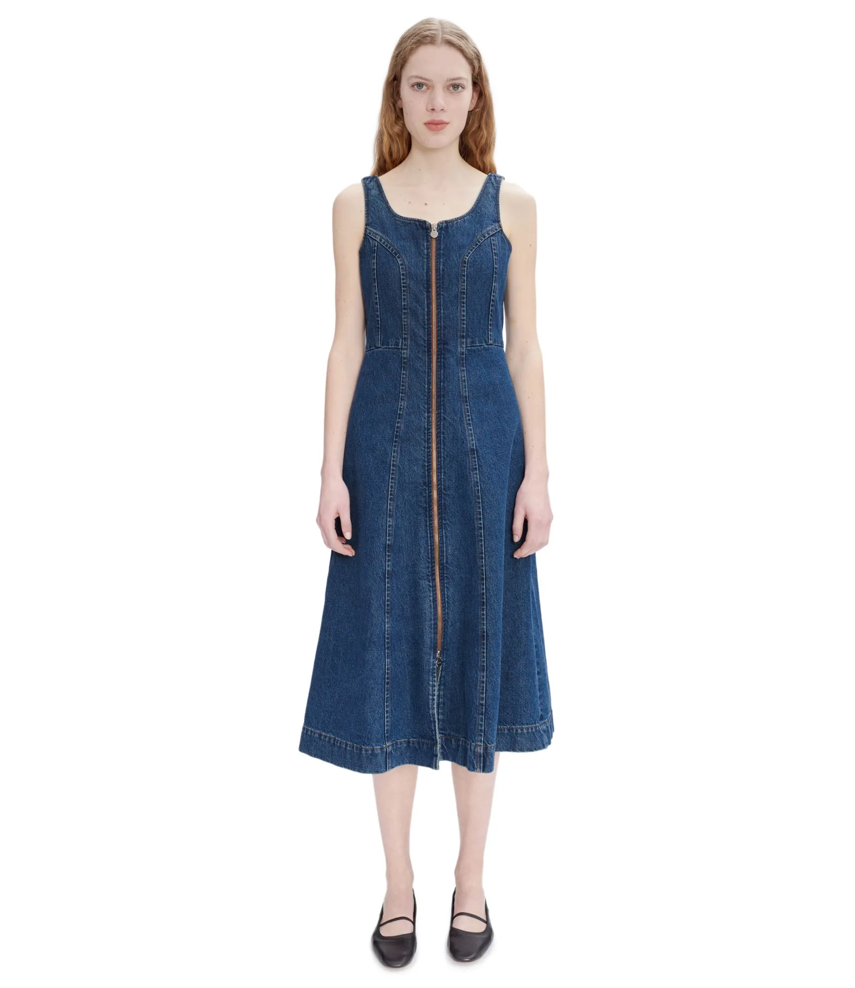 Robe Ally Indigo délavé | A.P.C.