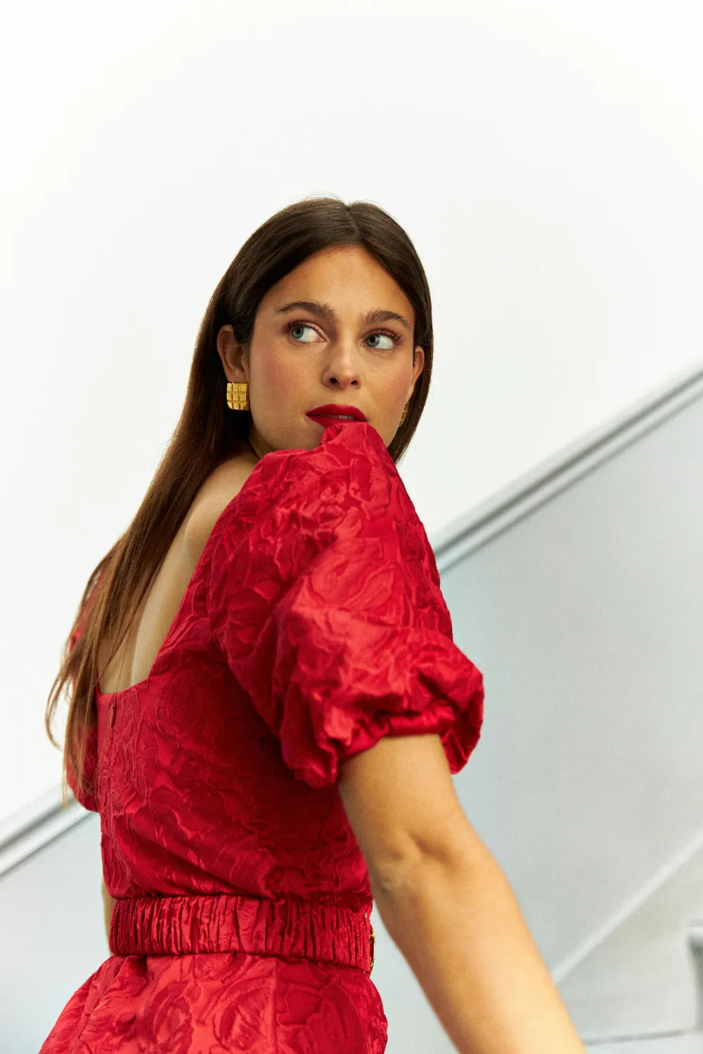 ROBE COQUELICOT AVEC CEINTURE