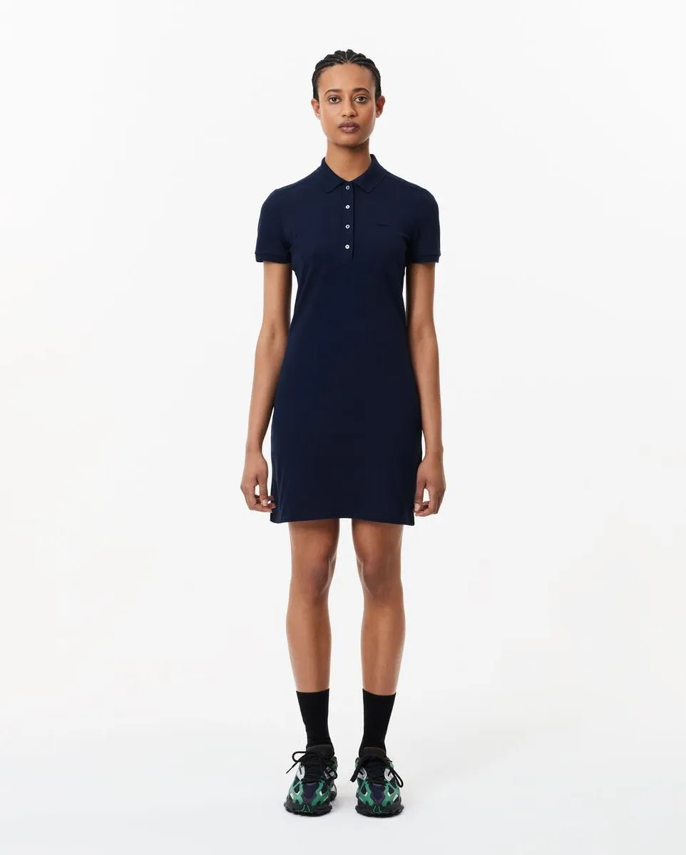 Robe Femme STRETCH EN MINI PIQUÉ Bleu