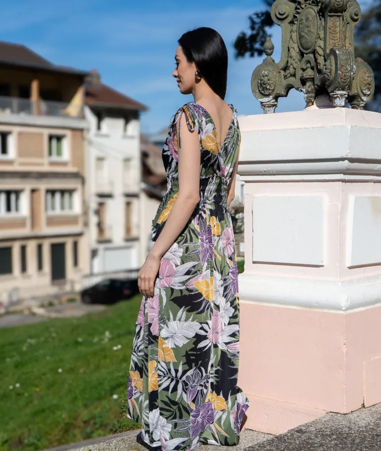 Robe longue fluide Marelle
