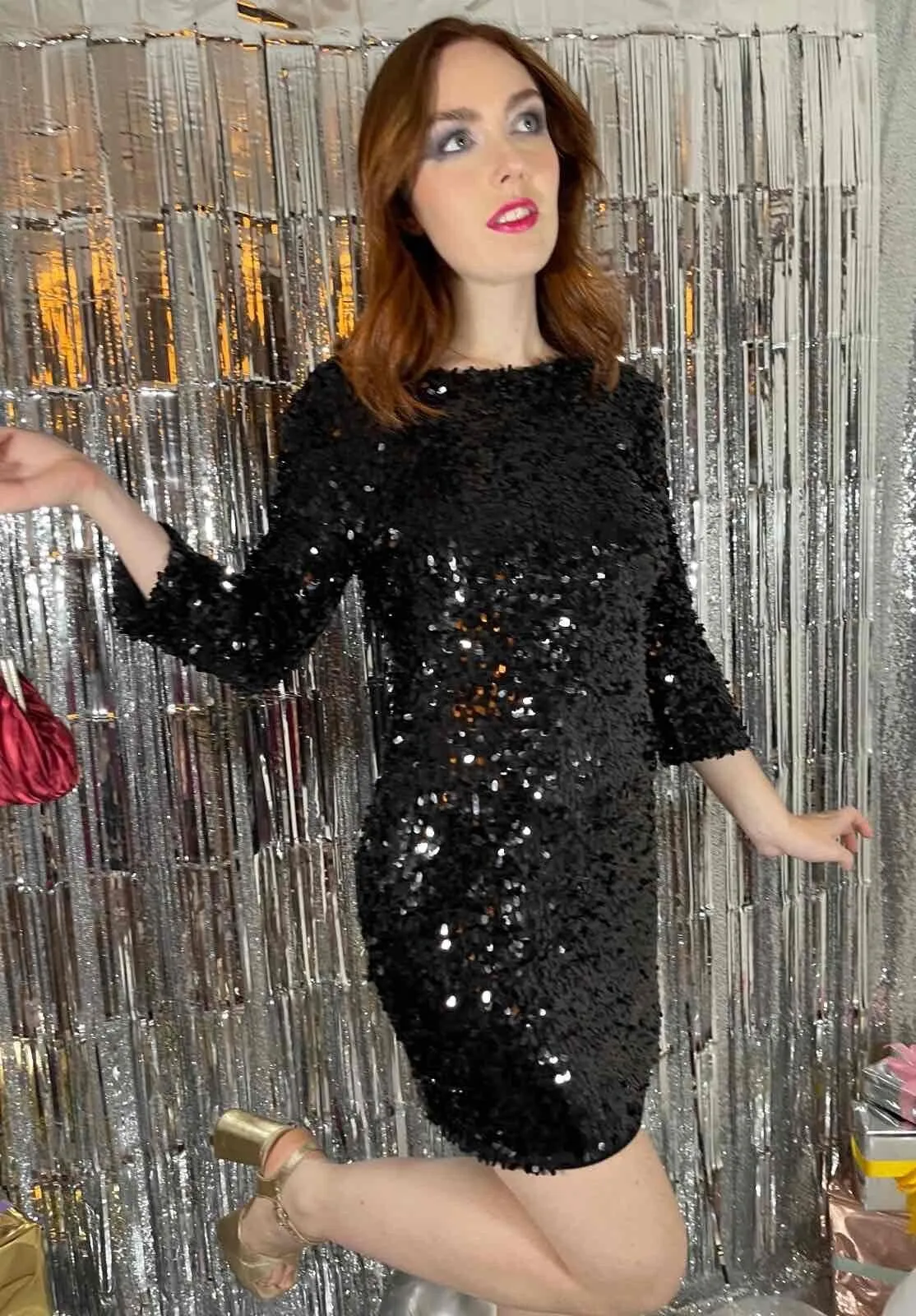 Robe à sequins