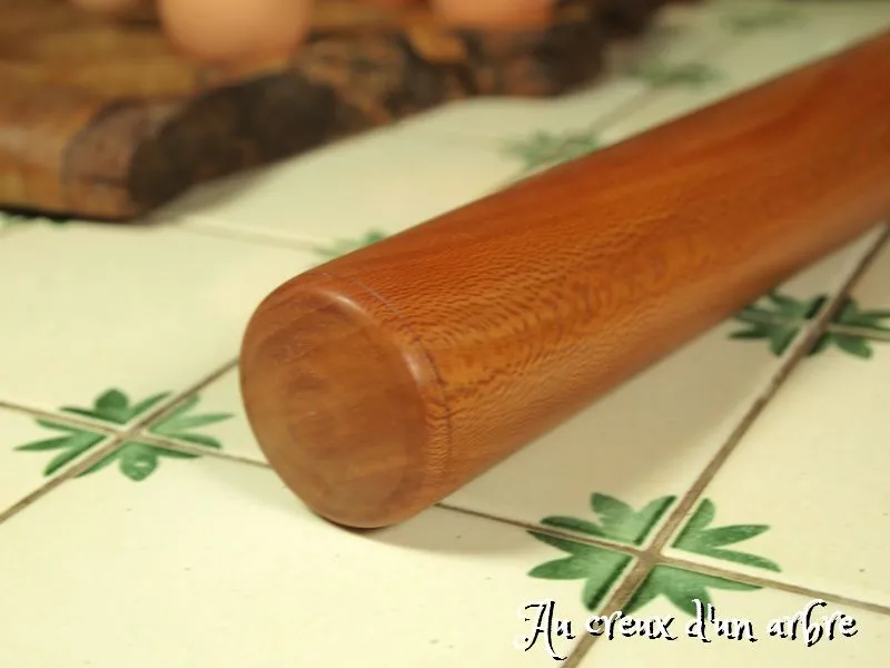 Rouleau à patisserie en platane 
