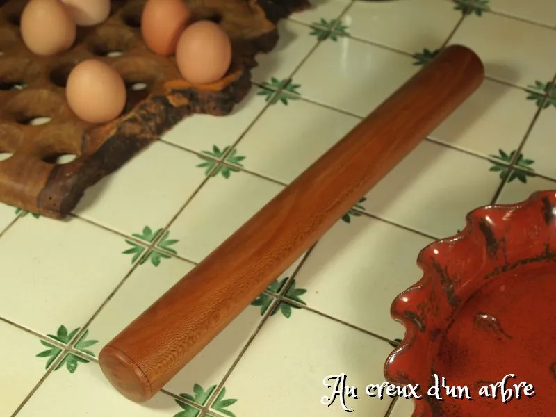 Rouleau à patisserie en platane 