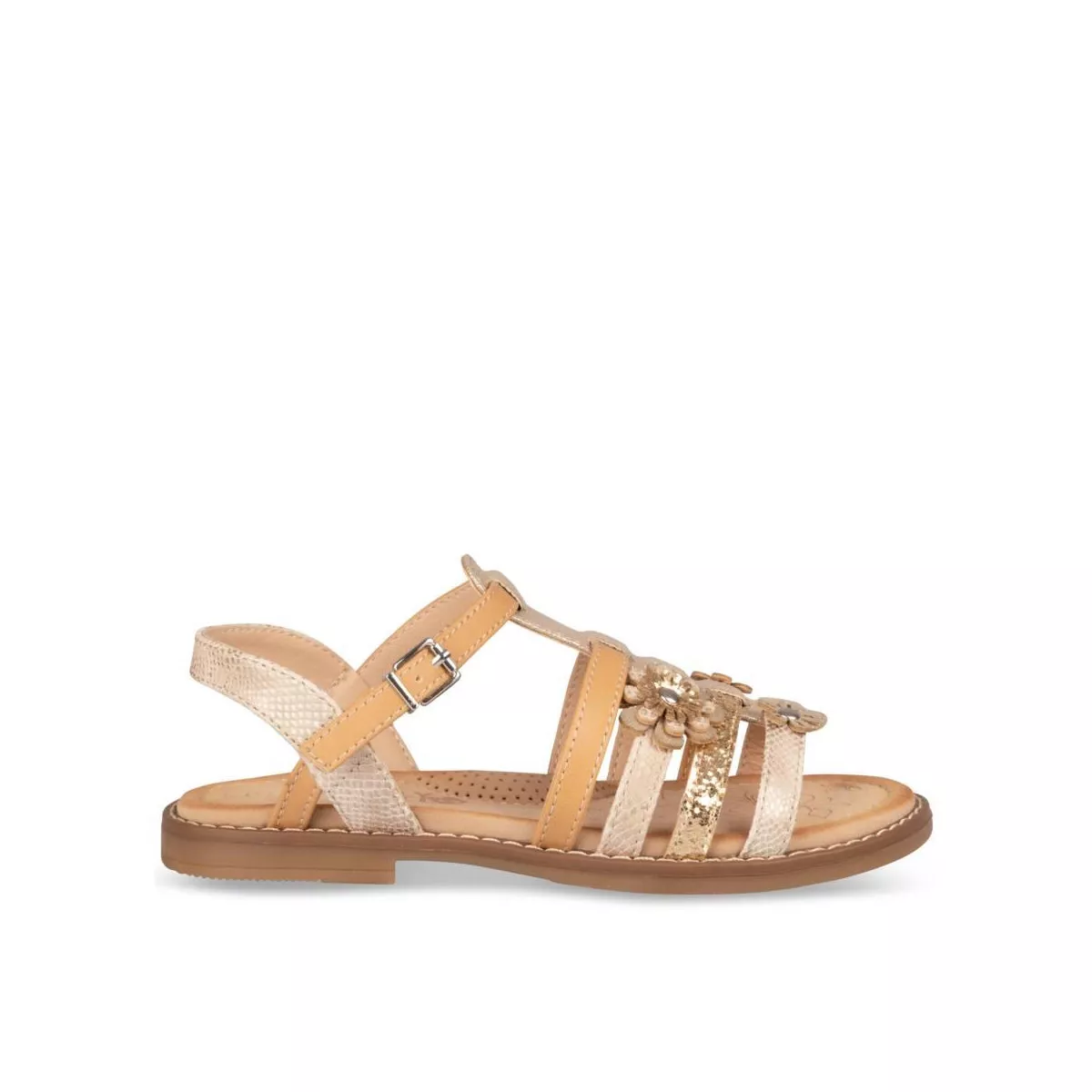 Sandales COGNAC LOVELY SKULL