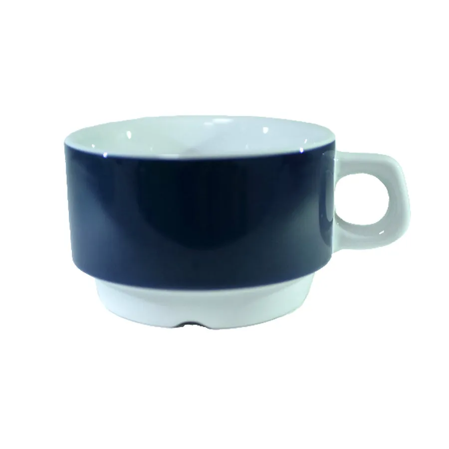 Tasse à déjeuner Hel bleu - 25 cl - lot de 12 