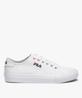 tennis femme en toile unie a lacets ¨C fila pointer blanc baskets et tennis