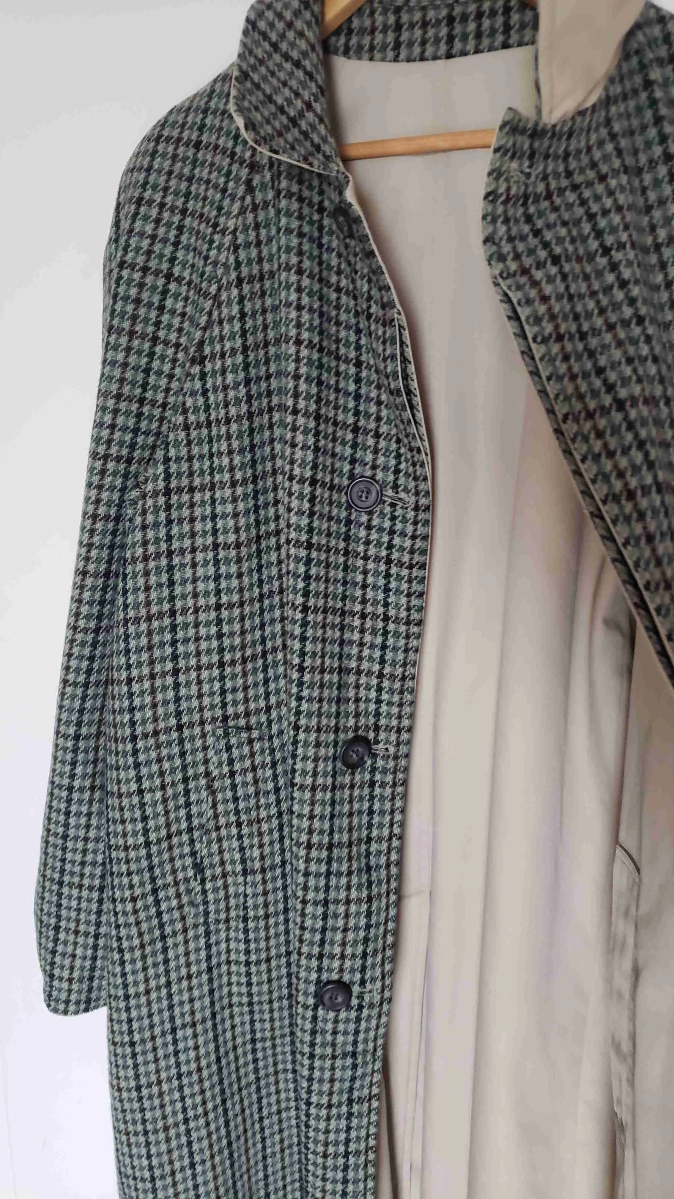 Trench-coat réversible