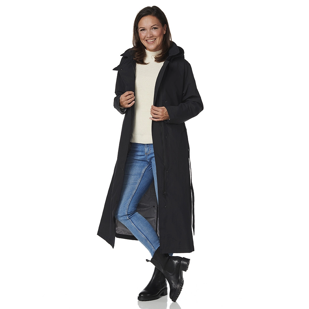 Veste Happy Rainy Days Michigan Long Coat Black