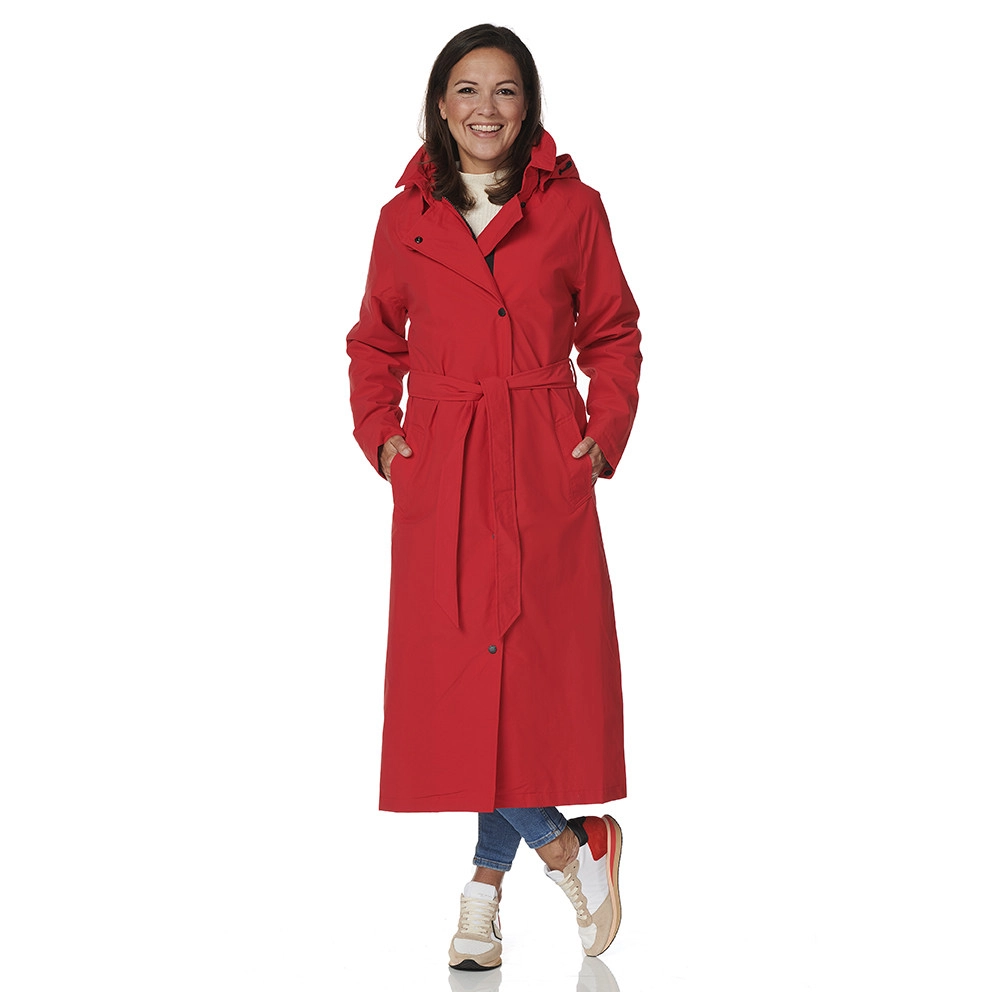 Veste Happy Rainy Days Michigan Long Coat Red